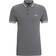 HUGO BOSS Paddy Polo Shirt with Contrast Logo - Grey