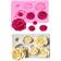 Rose Flowers Chocolate Mould 8.7 cm