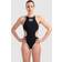 Arena Badeanzug Damen Black-silver_r