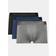 Calvin Klein Low Rise Trunk 3-Pack Black/Blue Shadow/Grey Sky