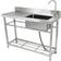 VEVOR Stainless Steel Utility Sink 39.4 x 19.1 x 37.4 in