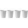 Royal Copenhagen White Fluted Krus 29cl 4stk