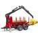 Bruder Forestry Trailer with Loading Crane & Grab 02252