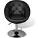 vidaXL 240449 Black Barstol 93cm