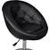 vidaXL 240449 Black Barstol 93cm