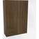 Polifurniture Denmark Dark Brown Wardrobe 47.8x70.8"