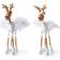 Medusa Copenhagen Mr & Mrs Rudolf 2011 White&Gold Julpynt 23cm