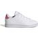 Adidas Kid's Advantage Lifestyle Court Lace - Cloud White/Pulse Magenta/Wonder Quartz