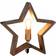 Star Trading Lysekil Brown Advent Star 30cm