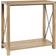 House and Homestyle Industrial Style Brown Console Table 39x80cm