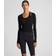 Gai+Lisva Anne wool wrap bluse Black