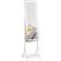 Homcom Free Standing Dressing White Espejo de Pie 42x155.5cm