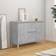 vidaXL Engineered Wood Concrete Grey Skænk 103.5x70cm