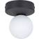 Edit Bianca Black Ceiling Flush Light ∅ 12cm