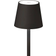 XXXlutz Tropea Sand Black Table Lamp 38cm