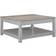 Altra Carver Grey Coffee Table 35.4x35.4"