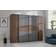 Zipcode Design Debarr 4 Door Brown/Grey Kleiderschrank 270.3x210cm