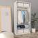 vidaXL Engineered Wood White High Gloss