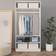 vidaXL Engineered Wood White High Gloss