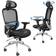 VEVOR Ergonomic Mesh Black Kontorstol 129cm