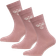 Hummel Sutton Socks 3-pack - Woodrose (207550-4852)