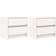 vidaXL Solid Pine Wood White