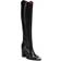 Bronx New Americana Western Knee Boot - Black/Silver