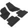 Gledring Gummi bilmattor set kompatibel Volvo V70/XC70 2000-2007 & S60 2000-2009 T-profil 4-delar + monteringsklämmor