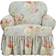 Waverly Ballad Loose Armchair Cover Blue, Red (109.2x101.6cm)