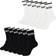 BOSS Six-pack of ribbed short socks in cotton blend Black