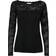 Kaffe Lacy Bluse Sort Damer