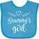 Inktastic Grammy Girl Granddaughter Baby Bib