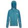 Regatta Kid's Dissolver III Marl Knit Full Zip Hooded Walking Fleece Jacket - Fresh Water Blue Dark Methyl White