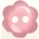 Hemline Pink Basic Flower Button 12 Pack