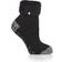 SockShop Kids Pair Heat Holders Plain Lounge Queenstown Black 12.5-3.5