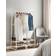 Vasagle RGR112W09 Oak/Cream White Bøjler 100x160cm