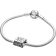 Pandora Star Wars 3D Logo Charm - Silver/Black