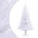 vidaXL Plastic Tree With Foot White Juletræ 150cm
