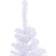 vidaXL Plastic Tree With Foot White Christmas Tree 59.1"