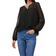 Vila Detailed Long-Sleeved Blouse - Black