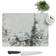 East Urban Home Forest And Mountain Landscape Watercolour Chopping Board 28.5cm