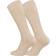 Cotton Prime Traditional Cable Pattern Socks - Beige