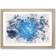 East Urban Home Half Moon Brown/Blue Framed Art 48x36cm