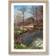 East Urban Home River Landscape Brown/ Grey Framed Art 27x36cm