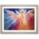 Watercolour Angel Abstract Blue/Orange Framed Art 34x25cm