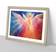 Watercolour Angel Abstract Blue/Orange Framed Art 34x25cm