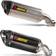 Akrapovic Slip On Line Carbon Fiber Muffler Mt-03 19 Ref:s-y2so16-hapc/1 Muffler Black