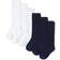 The Children's Place Kid's Knee Socks 6-pack - White/Navy