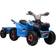 Homcom Electric Quad Bike ATV with Back Trailer