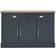 GFW Kendal Slate Blue Sideboard 117x77cm